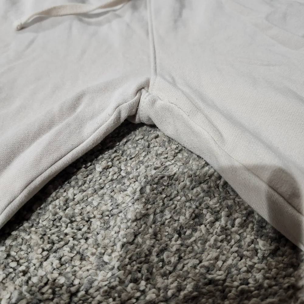 Nike Yoga Neutral Cream Drawstring Joggers, Minor Piling SZ Small - Picture 2 of 7